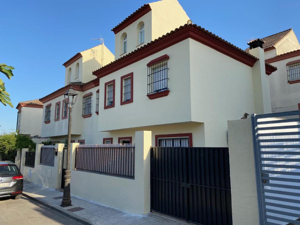 Sevilla Saltera Casa Rural Cerca Centro De Sevilla Familiar - Trabajo - Wifi Salteras Kültér fotó